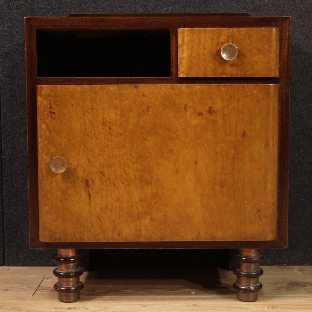 Coppia di comodini italiani anni 60-photo-1