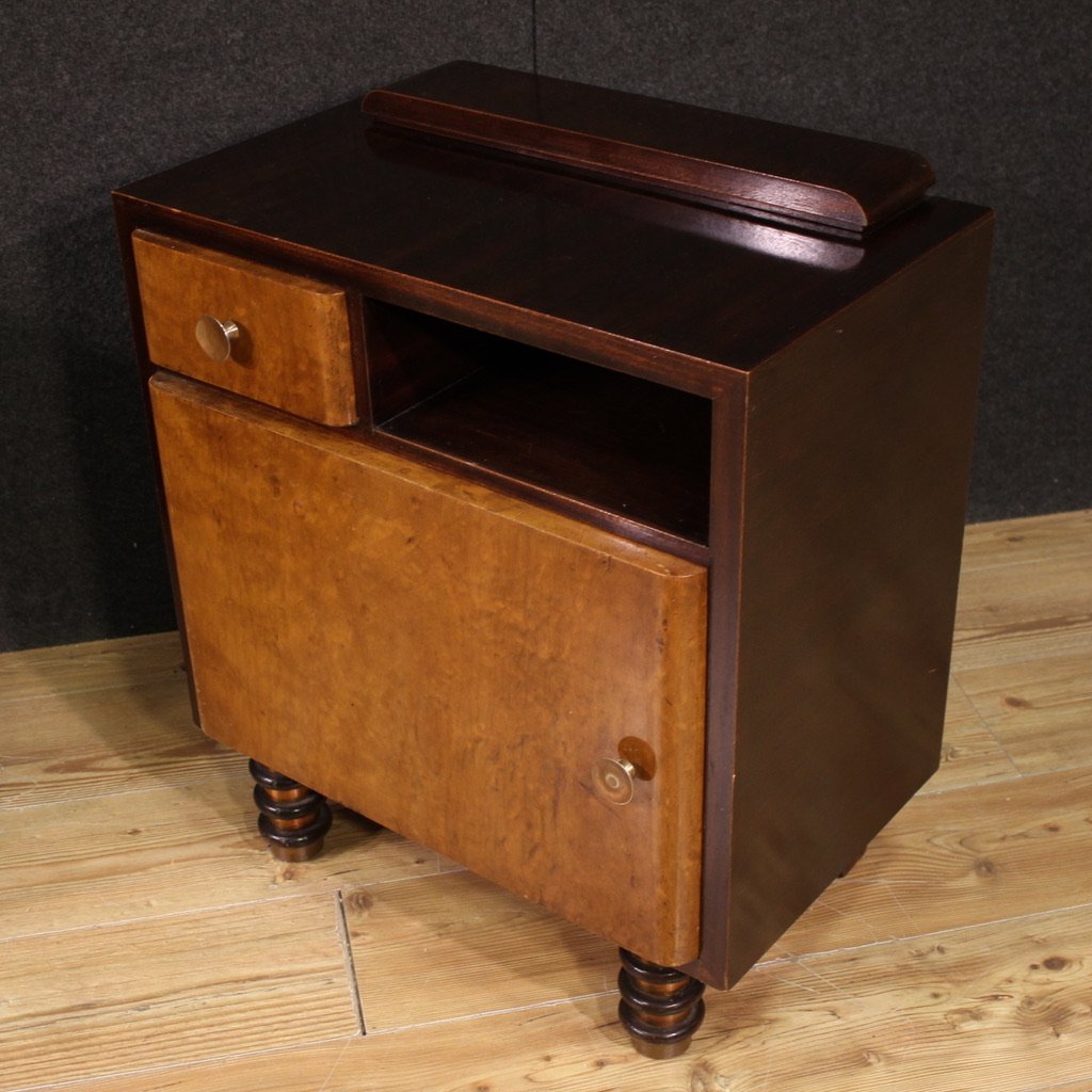 Coppia di comodini italiani anni 60-photo-8