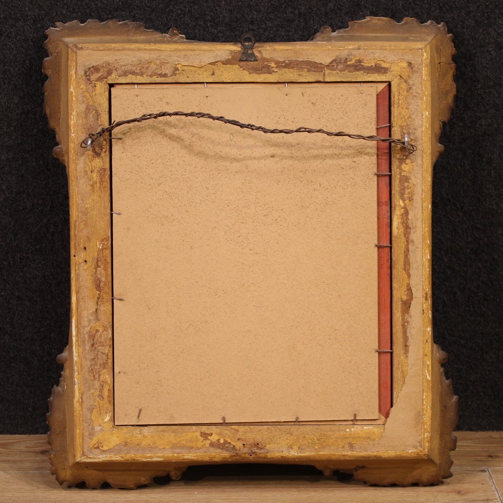 Dipinto italiano gioco di putti del XIX secolo-photo-5