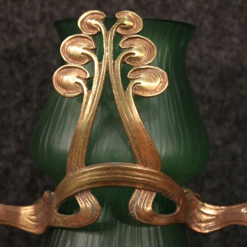 Coppia di vasi francesi in stile Art Nouveau-photo-1