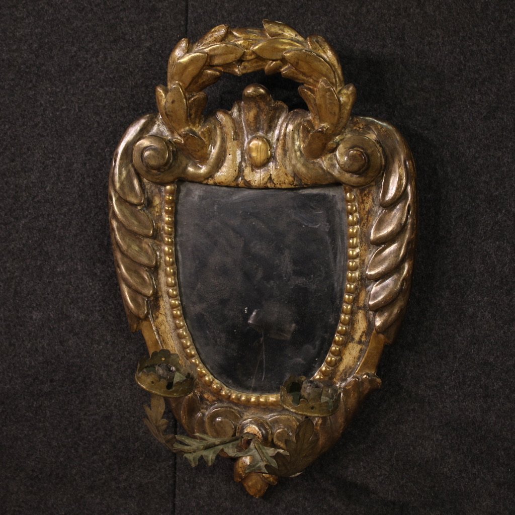 Coppia di applique italiane in stile Luigi XV del XVIII secolo-photo-3