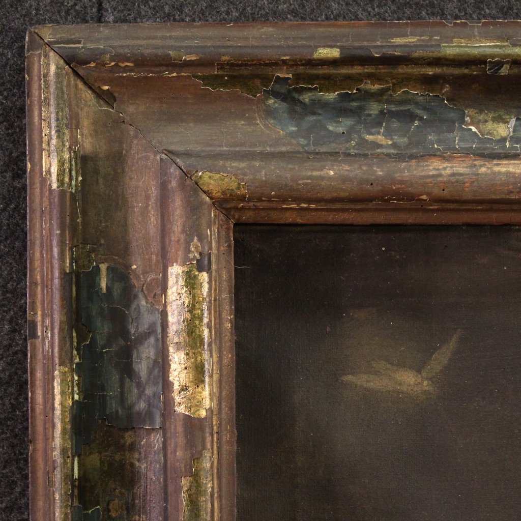 Antico dipinto toscano Santa Maria Maddalena De' Pazzi del XVIII secolo-photo-5