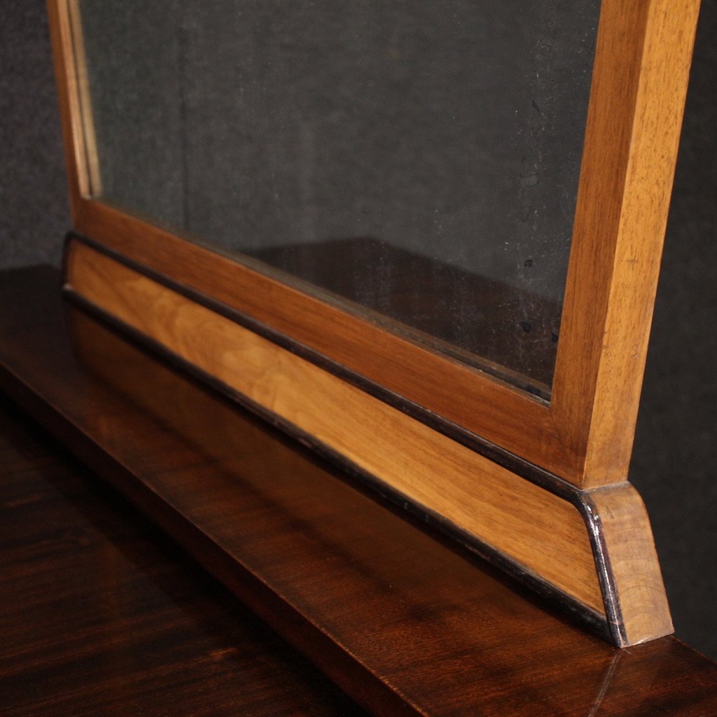 Cassettone italiano con specchiera anni '60-photo-7