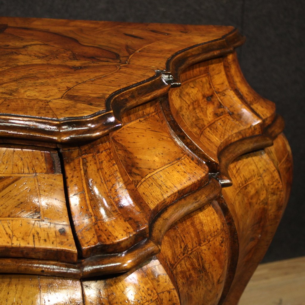 Comò veneziano in legno del XX secolo-photo-2