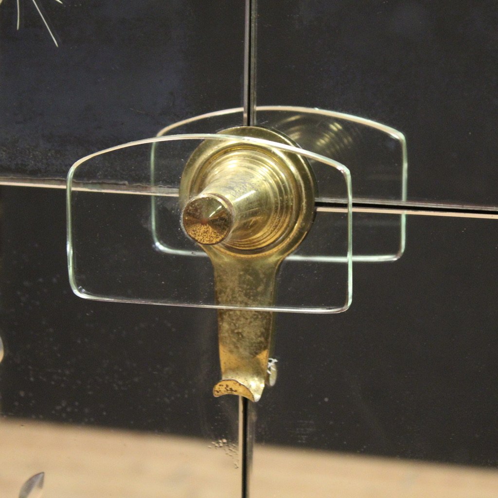 Attaccapanni a specchio di design del XX secolo-photo-1