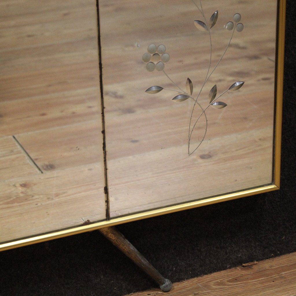 Attaccapanni a specchio di design del XX secolo-photo-2