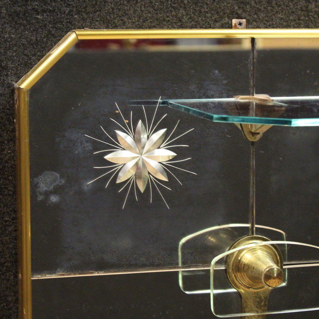 Attaccapanni a specchio di design del XX secolo-photo-7