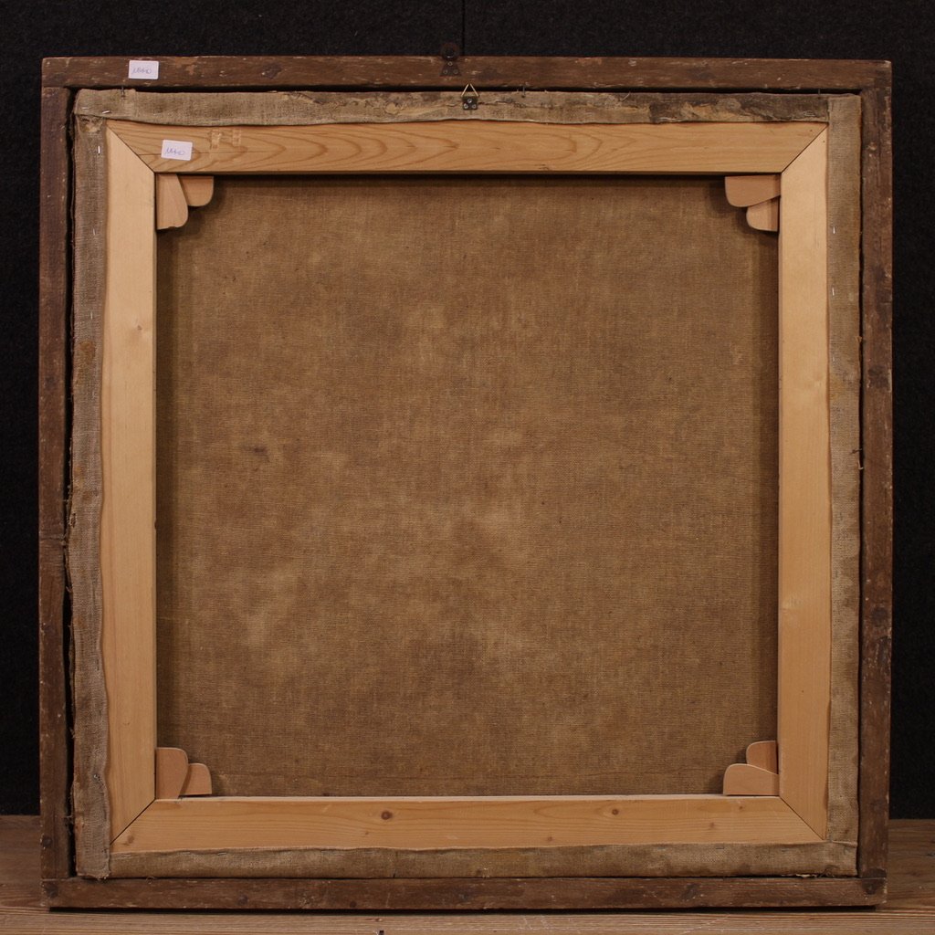 Dipinto mitologico del XVII secolo, la disputa tra Agamennone e Achille per Briseide-photo-6