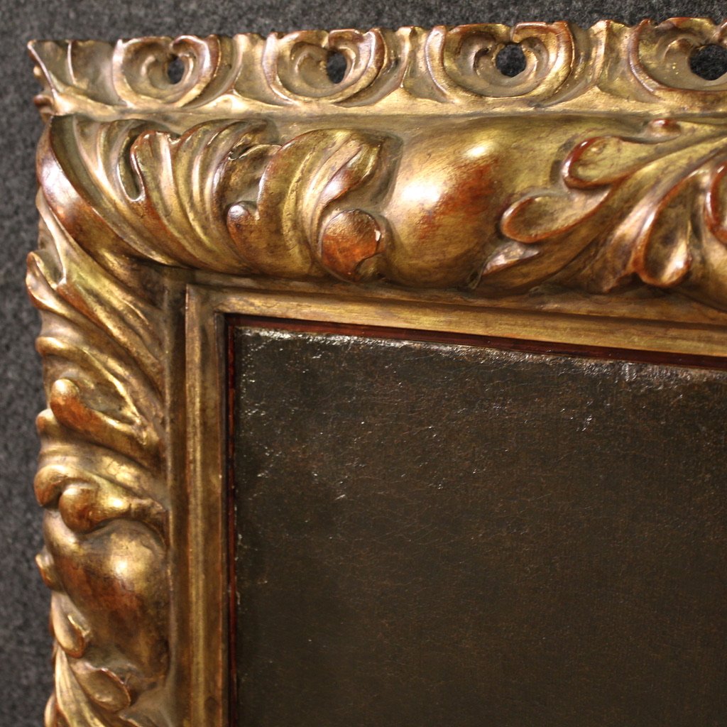 Antico dipinto italiano ritratto del XVII secolo-photo-7