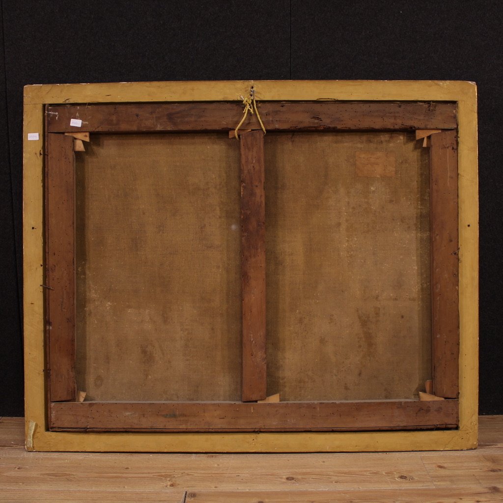 Grande dipinto religioso del XVII secolo, Martirio di San Lorenzo-photo-4