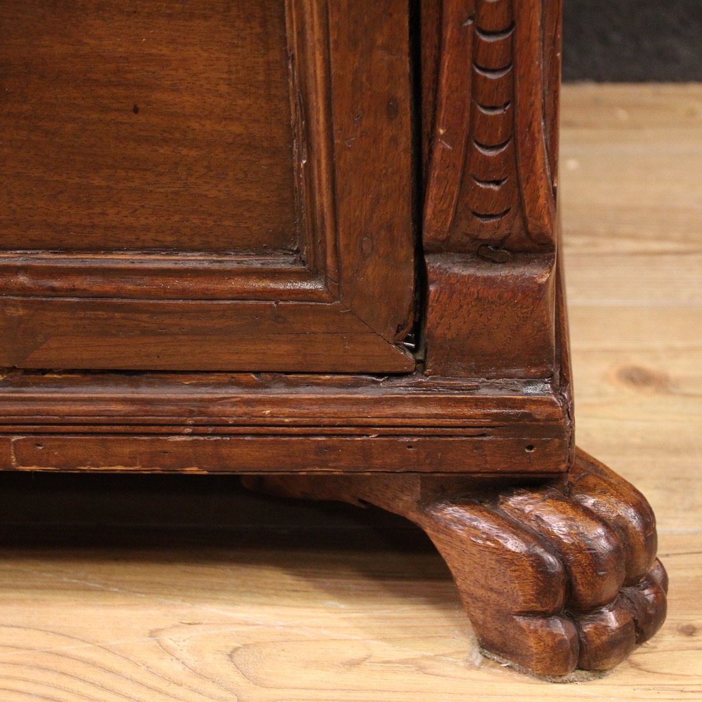 Antico comò genovese a bambocci del XVIII secolo-photo-7