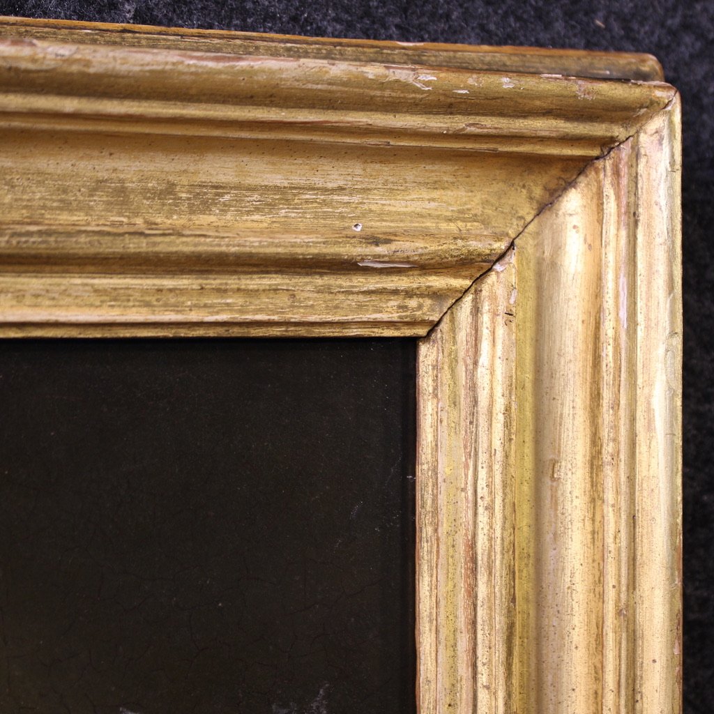 Dipinto italiano su rame del XVIII secolo, la morte di Cleopatra-photo-3