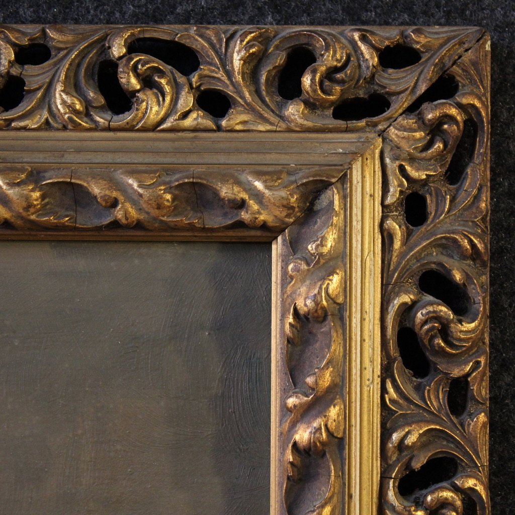 Dipinto italiano del XX secolo, natura morta con cacciagione-photo-4