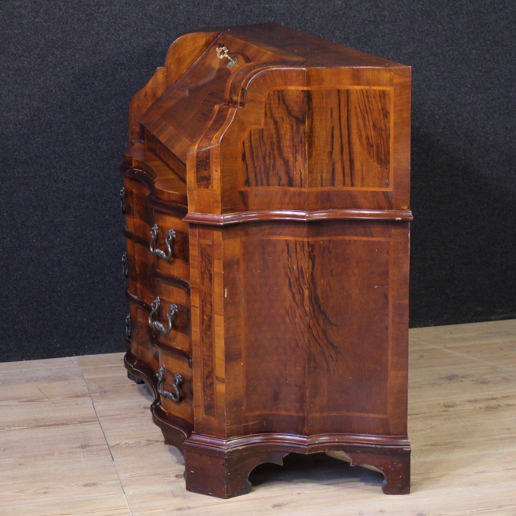 Ribalta veneta in legno di noce del XX secolo-photo-1