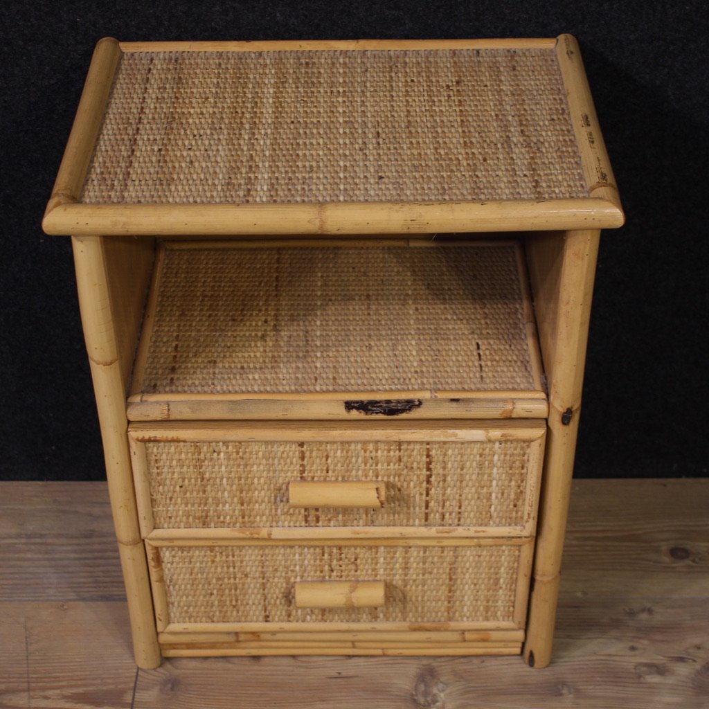 Coppia di comodini italiani anni 80-photo-1