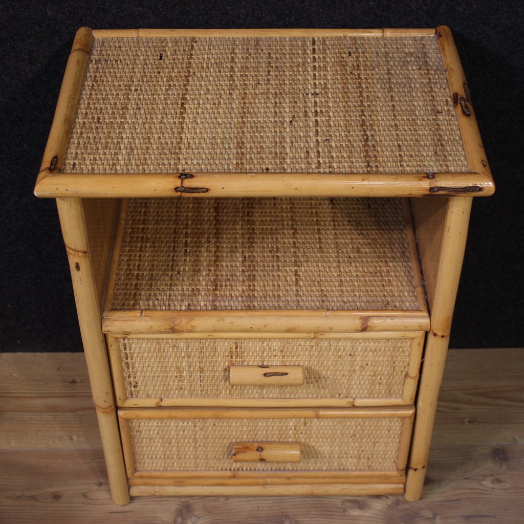 Coppia di comodini italiani anni 80-photo-6