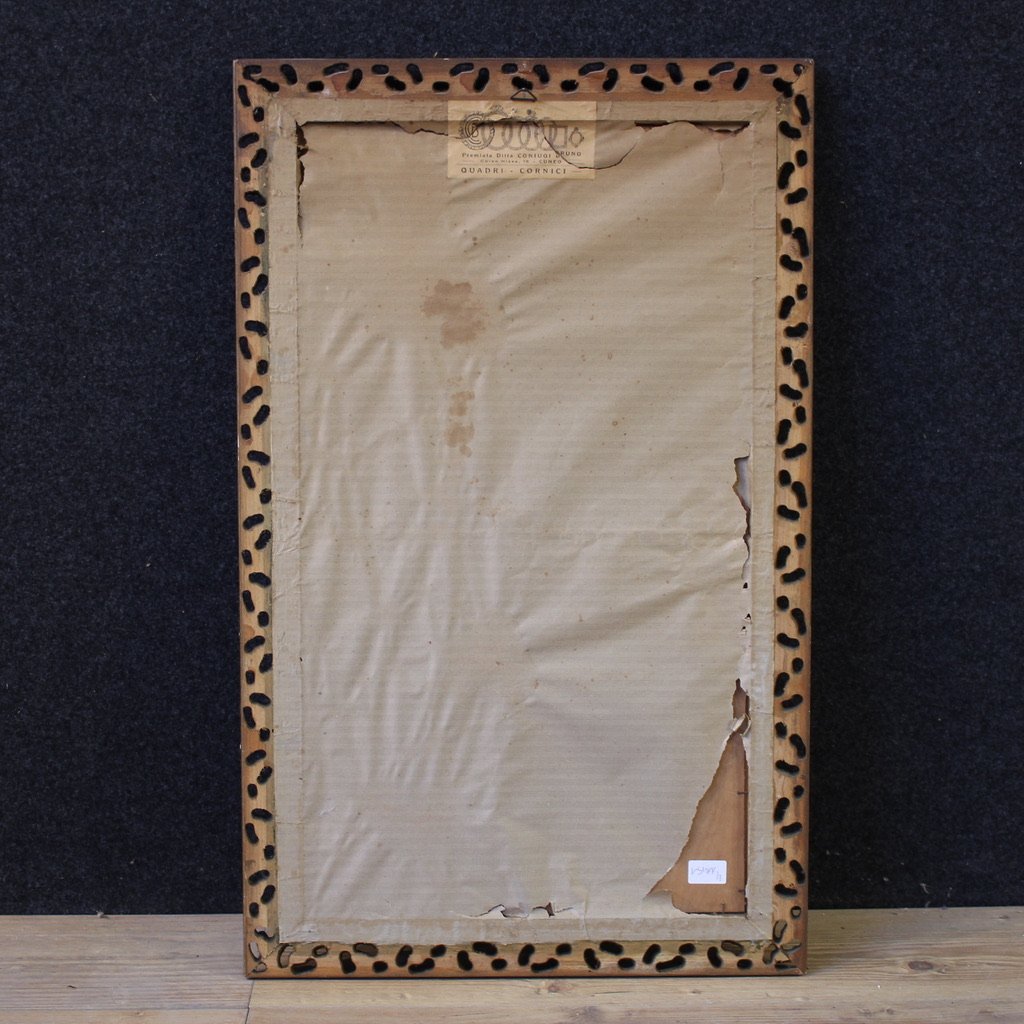 Dipinto firmato natura morta con cacciagione del XX secolo-photo-5