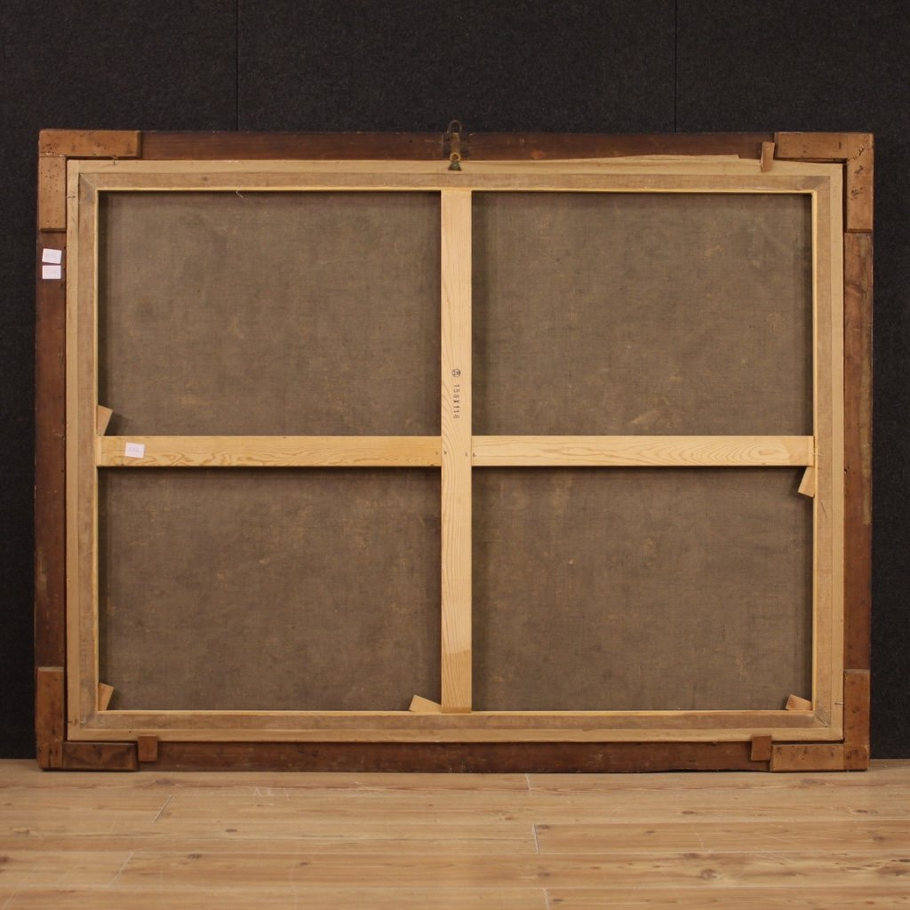 Dipinto italiano Passione di Cristo del XVII secolo-photo-4