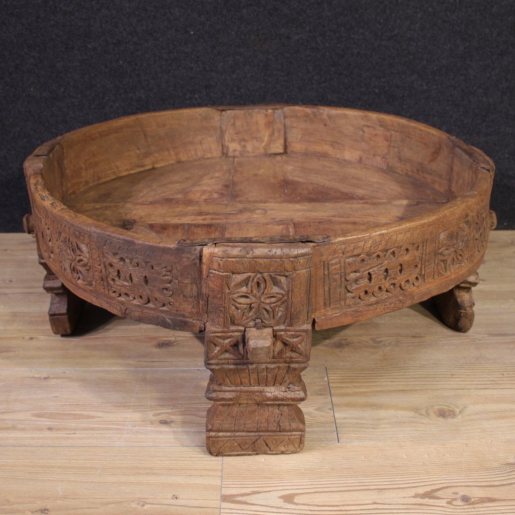 Tavolino indiano del XX secolo-photo-2