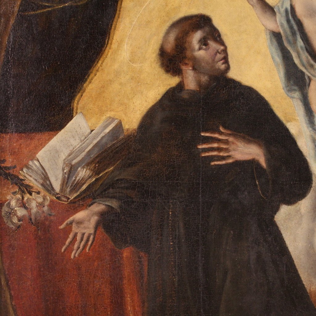 Dipinto religioso del XVIII secolo, Sant'Antonio di Padova-photo-2