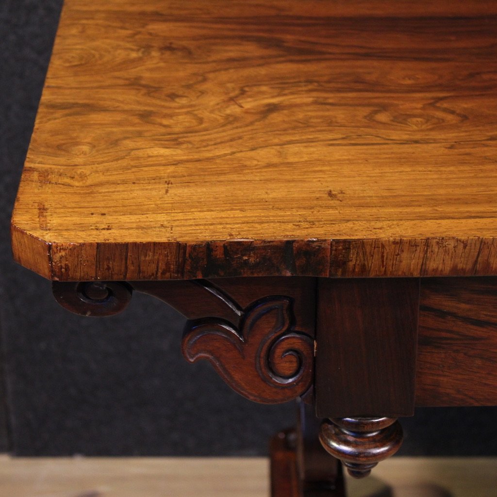 Antico scrittoio gallese del XIX secolo-photo-7