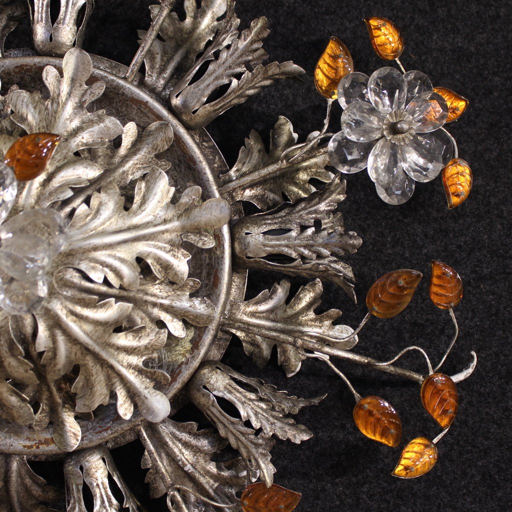 Plafoniera fiorentina degli anni 70 Banci Firenze-photo-3