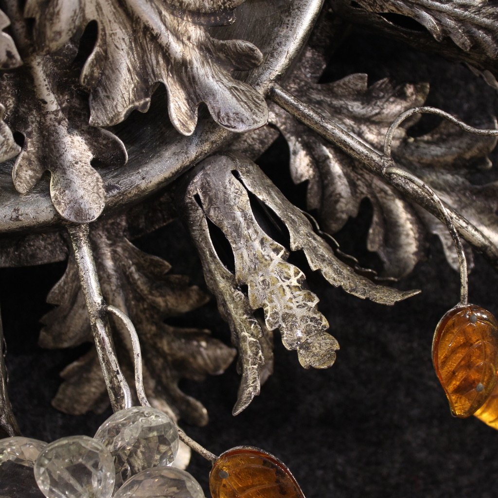 Plafoniera fiorentina degli anni 70 Banci Firenze-photo-8