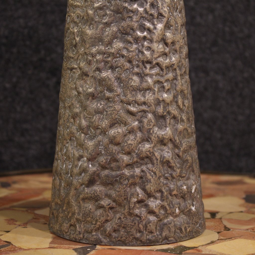 Lampada italiana timbrata Bragalini Bologna del XX secolo-photo-1