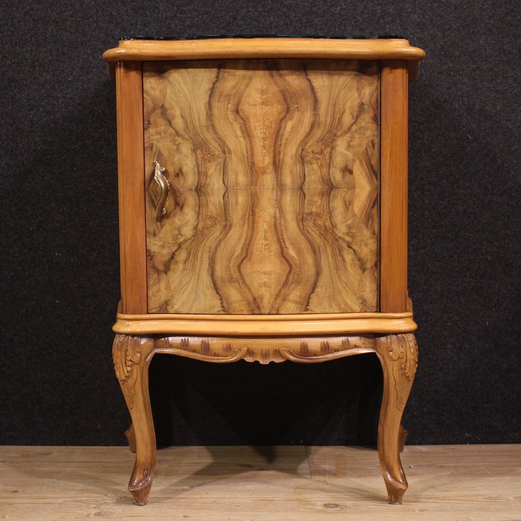 Coppia di comodini italiani del XX secolo-photo-4