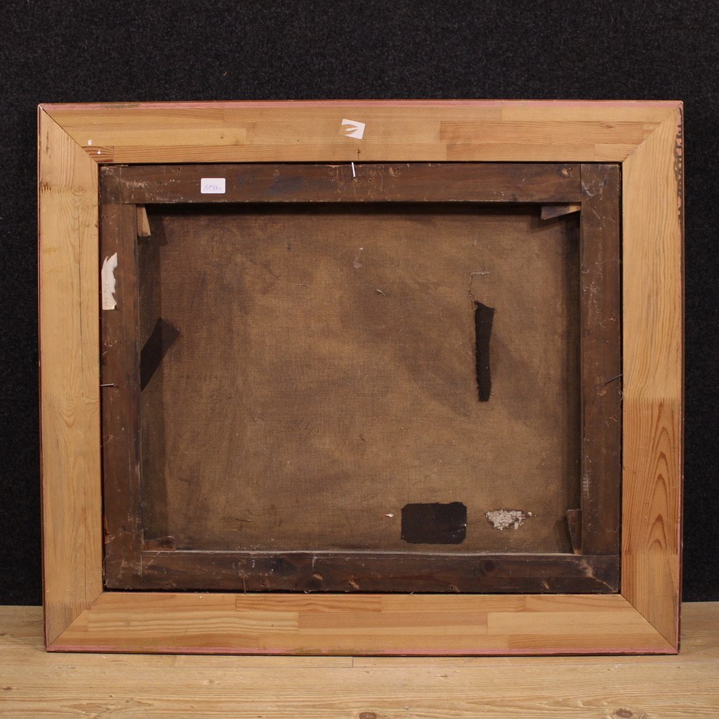 Dipinto spagnolo natura morta del XX secolo-photo-4