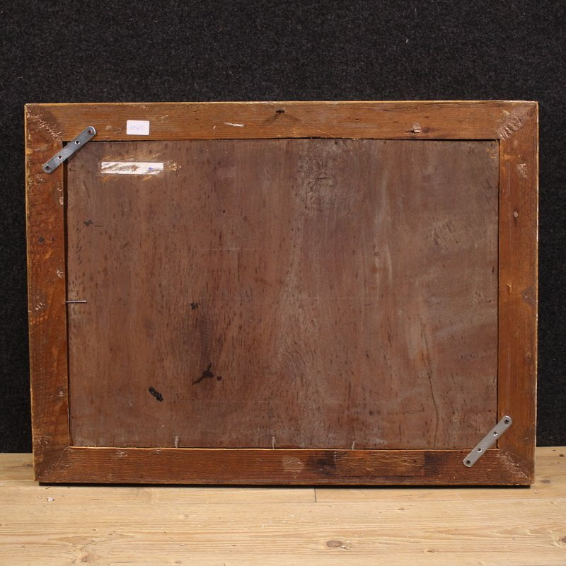 Quadro francese del XX secolo, natura morta con frutta-photo-2