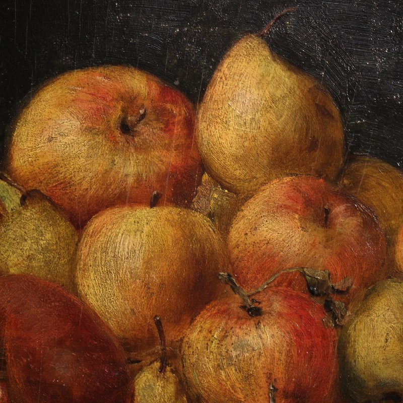 Quadro francese del XX secolo, natura morta con frutta-photo-3