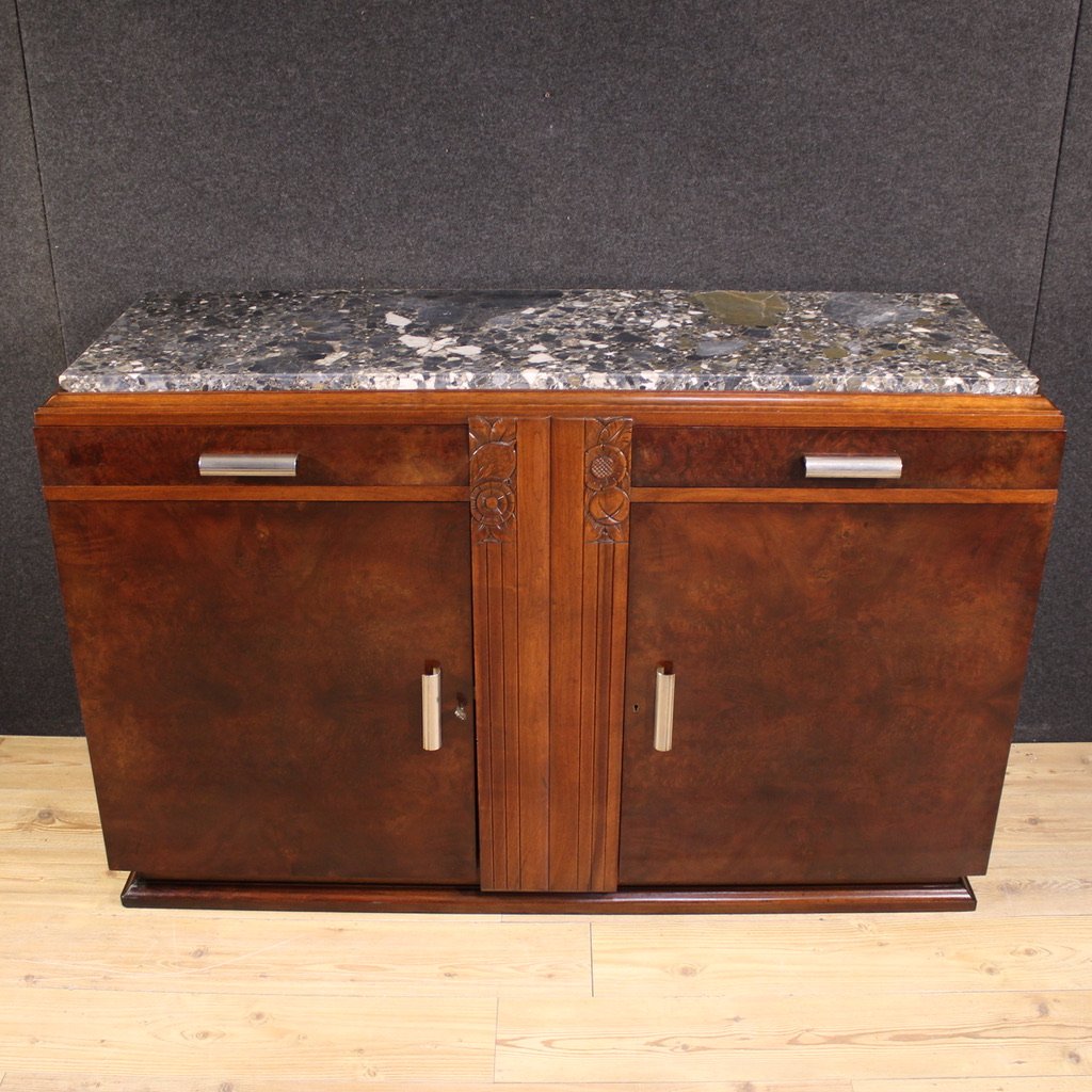 Credenza francese Art Deco anni 30-photo-2