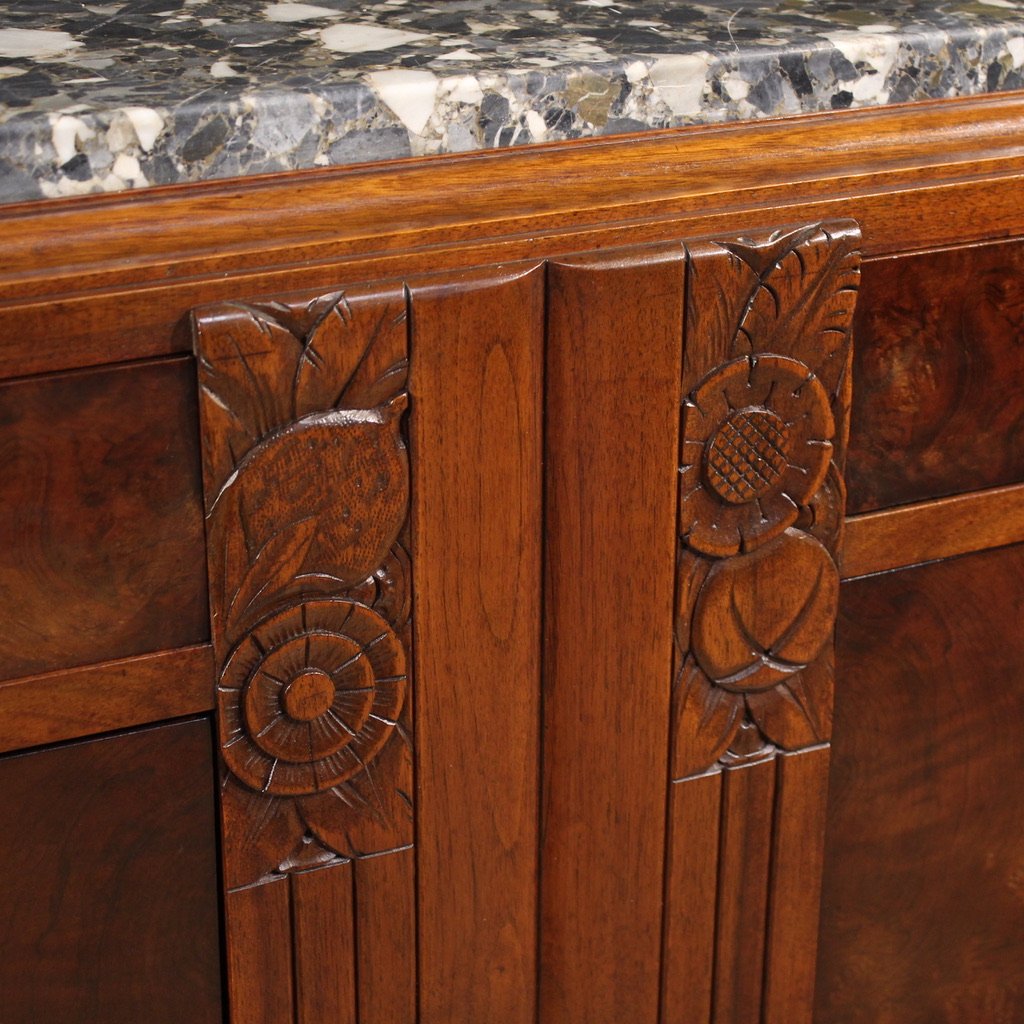 Credenza francese Art Deco anni 30-photo-8