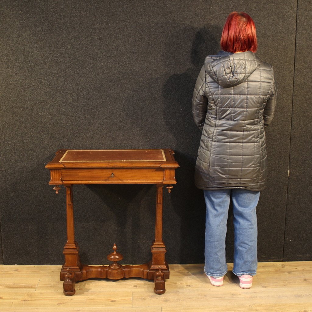 Tavolino scrittoio italiano del XIX secolo-photo-2