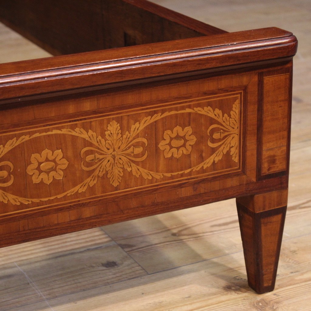 Letto matrimoniale italiano in stile Luigi XVI del XX secolo-photo-6