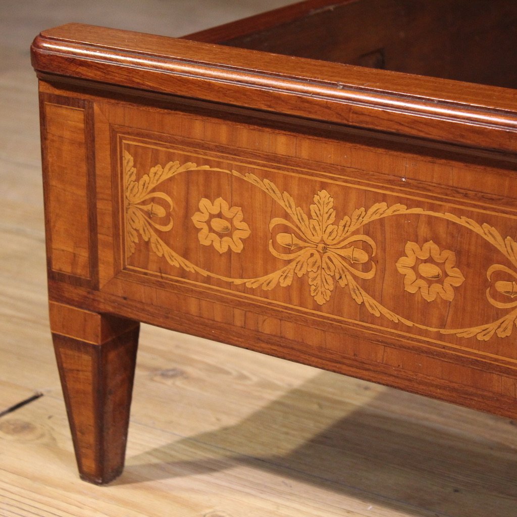 Letto matrimoniale italiano in stile Luigi XVI del XX secolo-photo-8