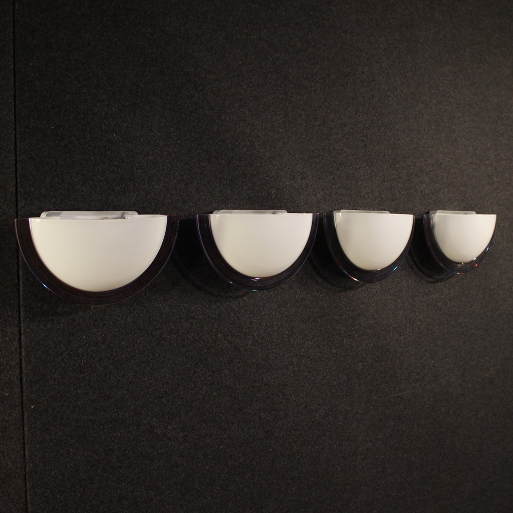 Coppia di applique italiane anni 70-photo-2