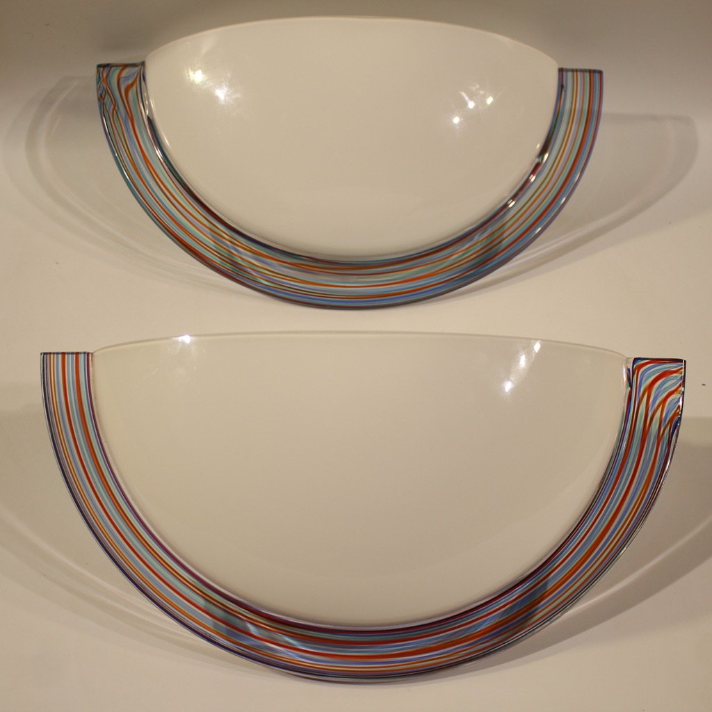 Coppia di applique italiane anni 70-photo-2