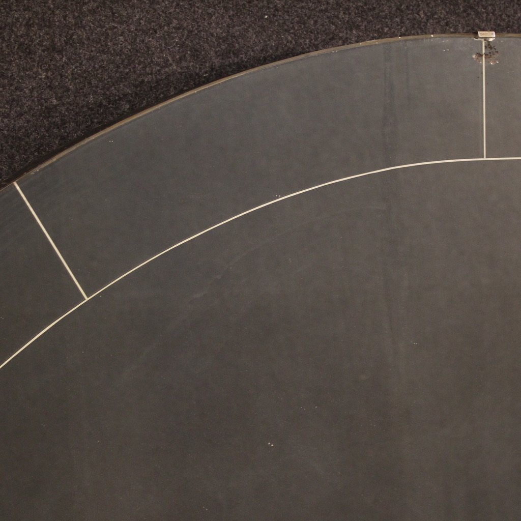 Specchiera italiana a mezzaluna del XX secolo-photo-2