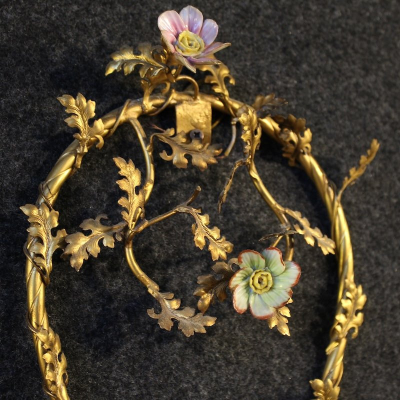 Coppia di applique tedesche del XX secolo-photo-5