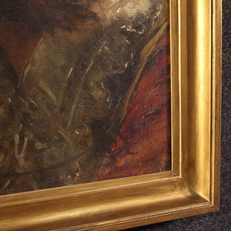 Dipinto spagnolo ritratto di pirata 1895-photo-2