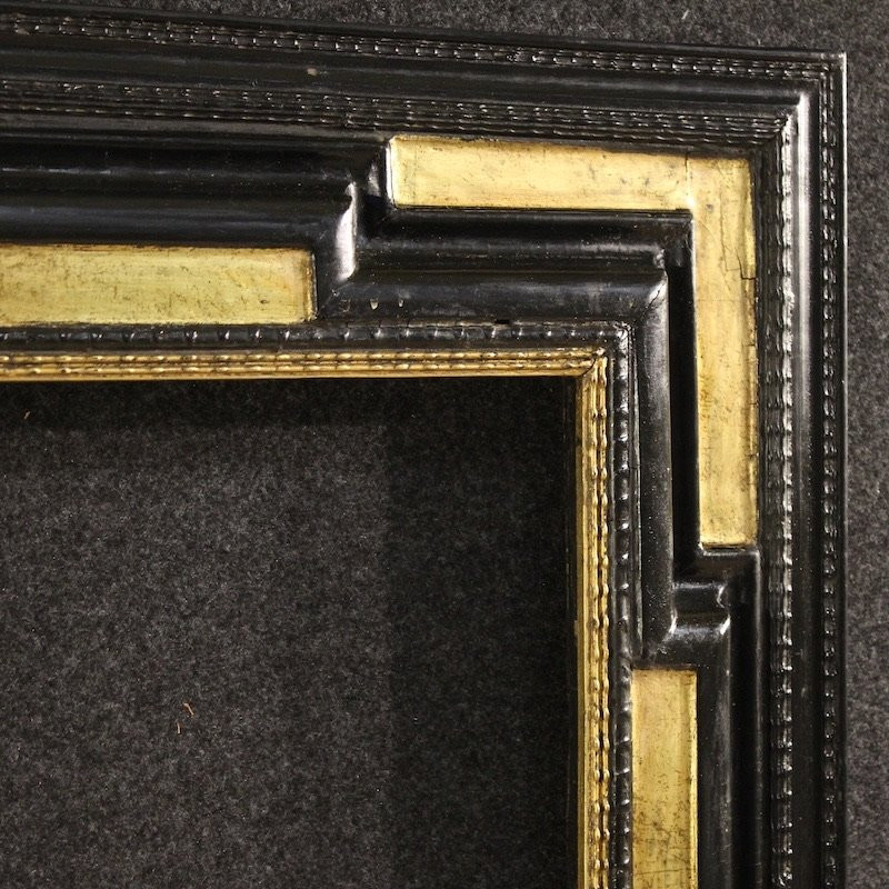 Cornice francese in legno dorato del XX secolo-photo-3