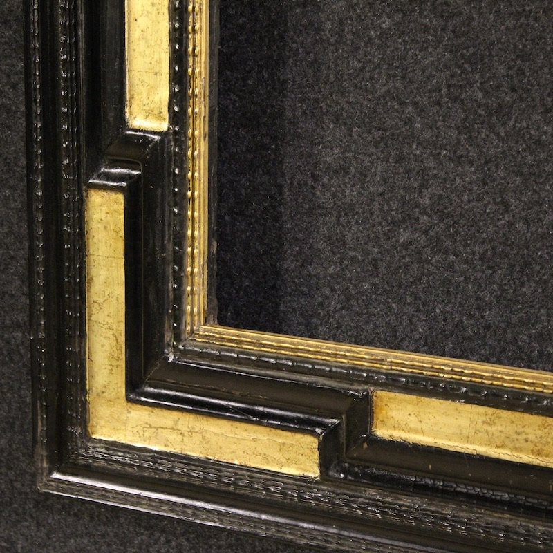 Cornice francese in legno dorato del XX secolo-photo-2