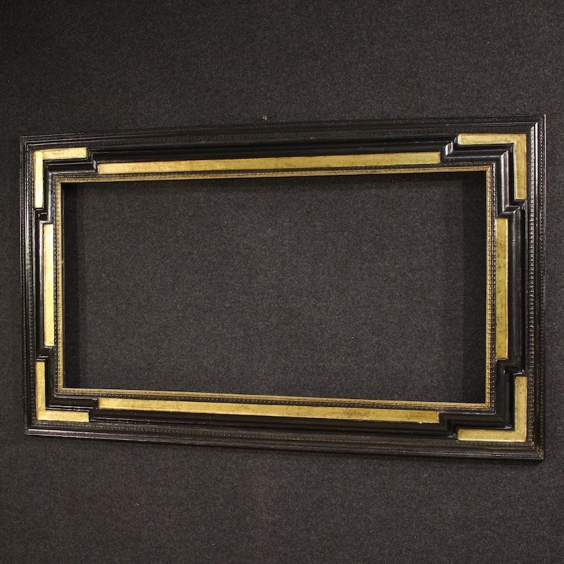 Cornice francese in legno dorato del XX secolo-photo-4