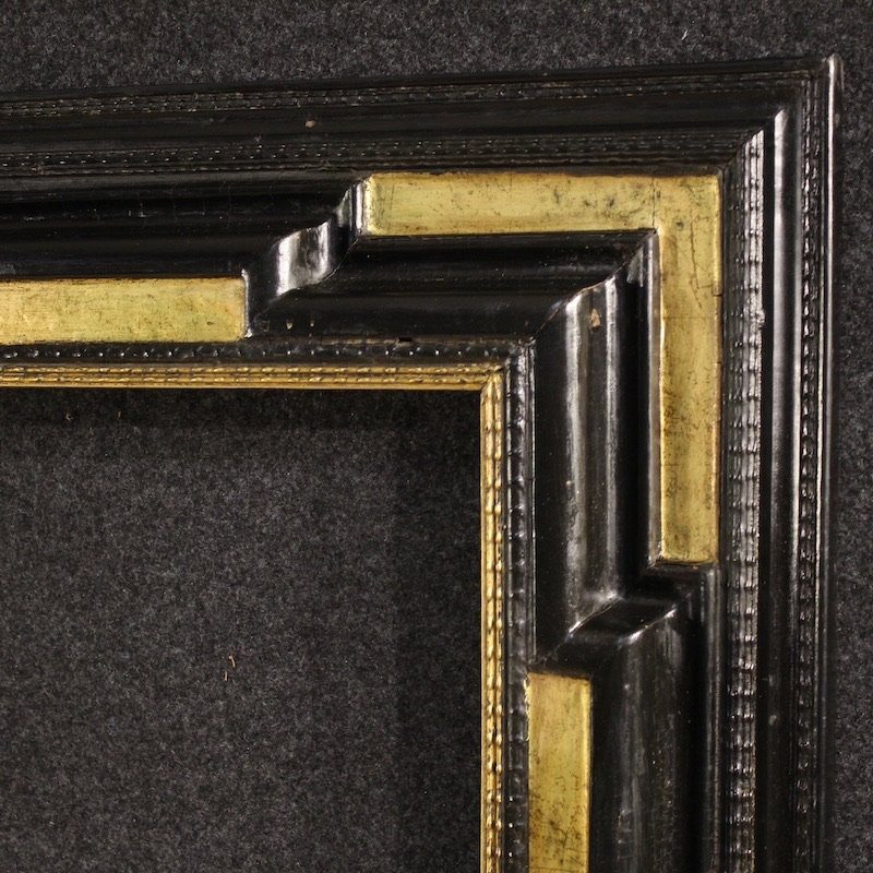 Cornice francese in legno dorato del XX secolo-photo-7