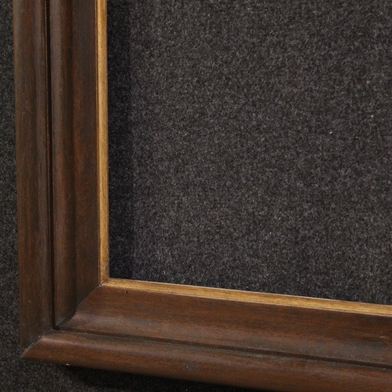 Cornice olandese in legno del XX secolo-photo-1