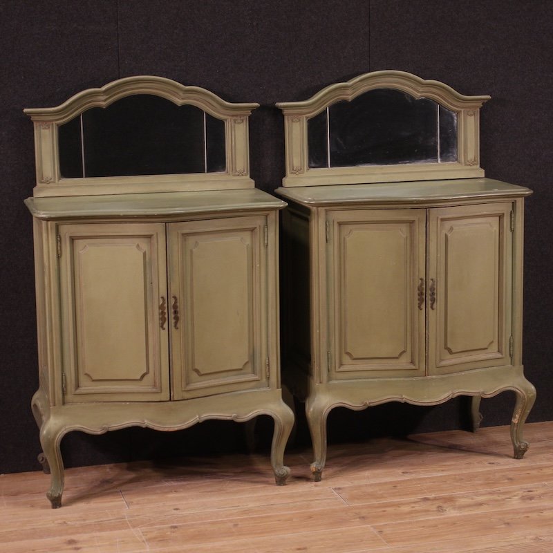 Credenza italiana laccata del XX secolo-photo-2