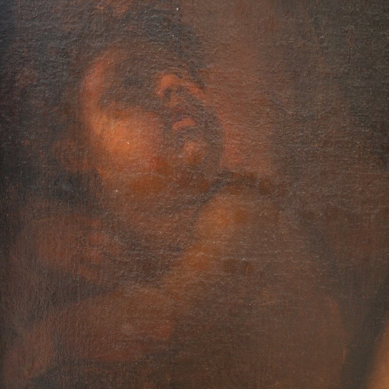 Grande quadro mitologico del XVII secolo, Ercole e Deianira-photo-3