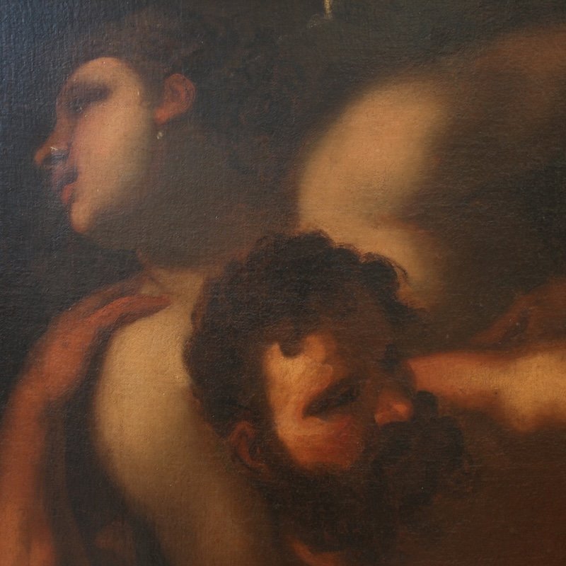 Grande quadro mitologico del XVII secolo, Ercole e Deianira-photo-6